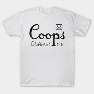 Magnum's Beer of Choice: Coops Beer Est 1917 T-Shirt